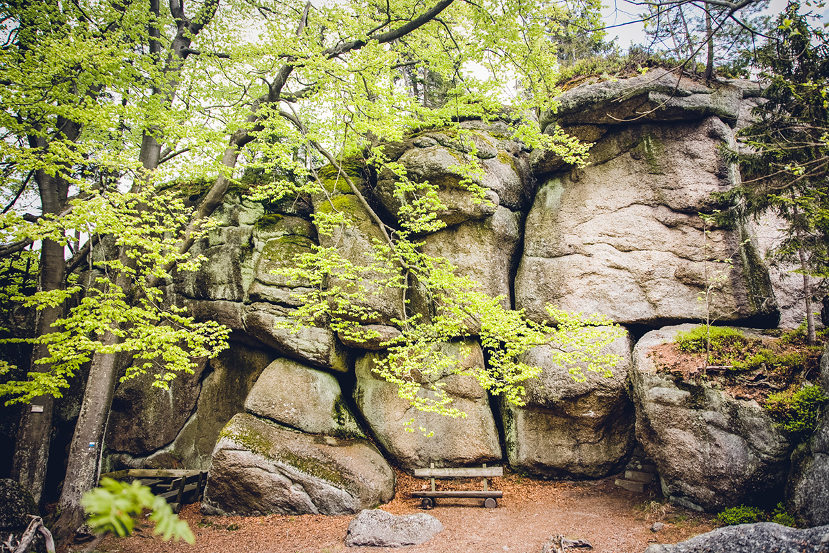 Naturpark Fichtelgebirge - Weissmainfelsen